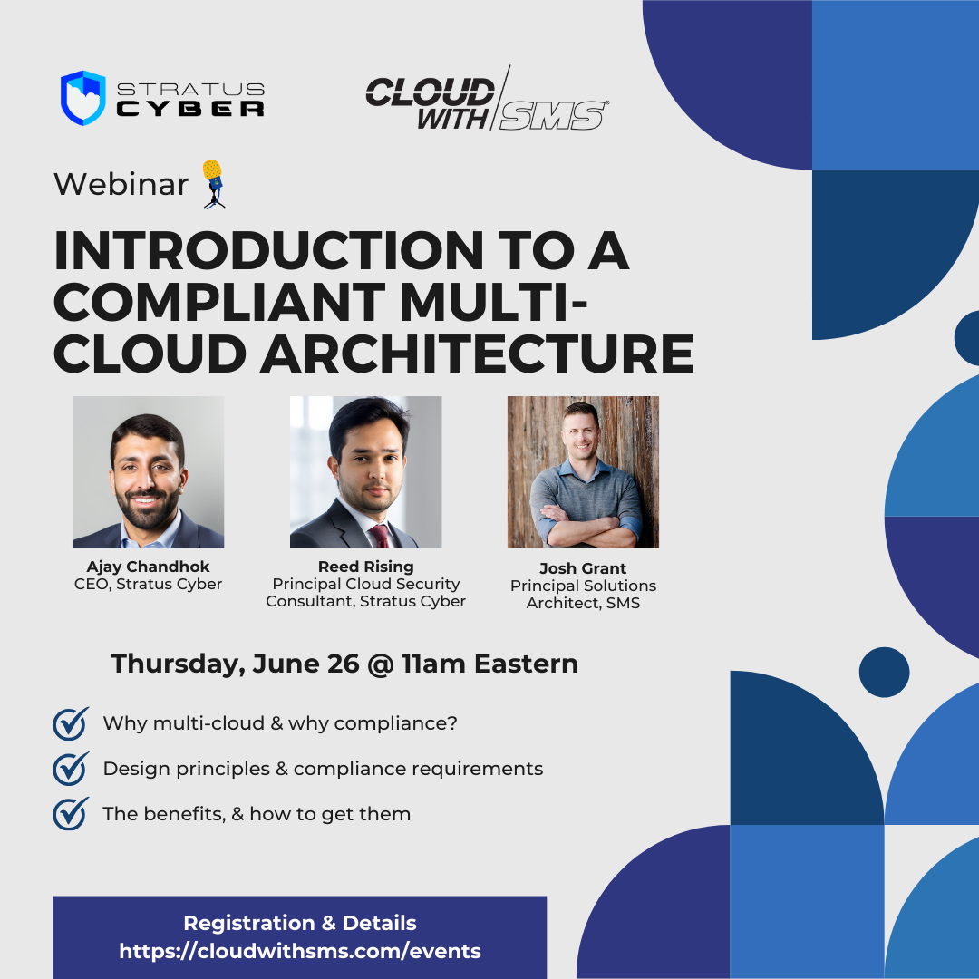 Fewer Words 1st Webinar Intro to Compliant Multi Cloud Architecture